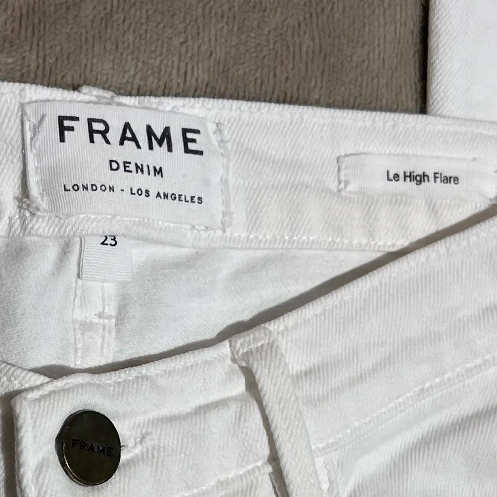 FRAME DENIM WHITE PANT - Picture 4 of 5